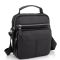 Сумка через плечо черная мужская кожаная Tiding Bag A25F-1436A