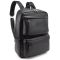 Чоловічий шкіряний рюкзак чорний Tiding Bag A25F-210727A