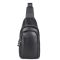 Человек кожаный черный слинг на плечо Tiding Bag A25F-6601A