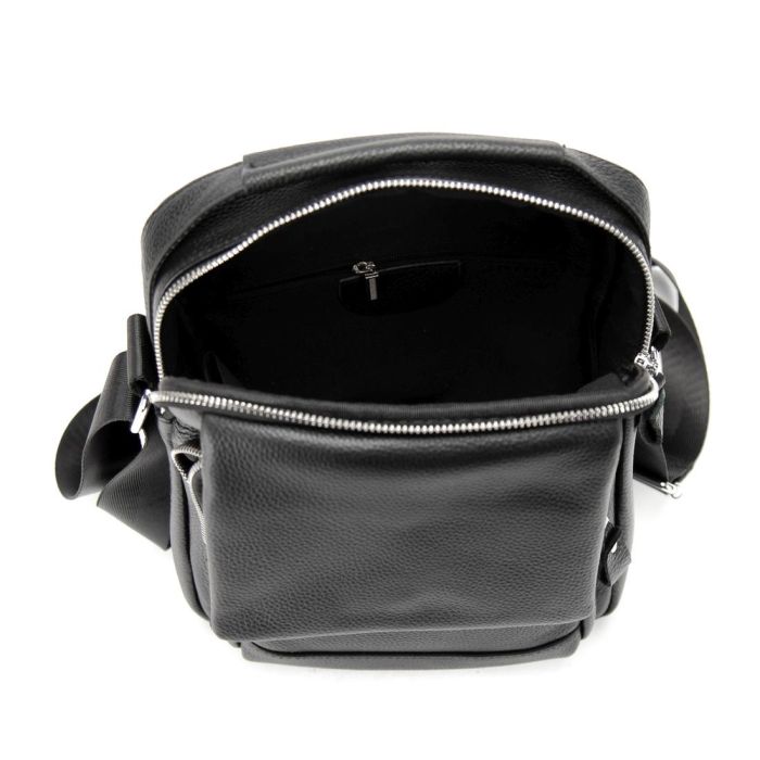 Месенджер шкіряний з ручкою Tiding Bag A25F-FL-9747A