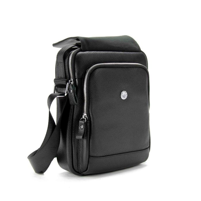 Месенджер шкіряний з ручкою Tiding Bag A25F-FL-9747A