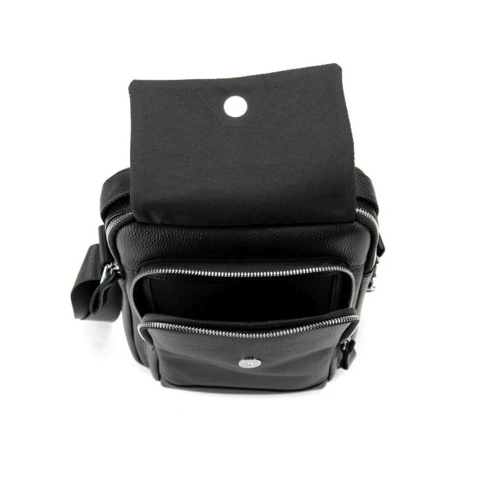 Месенджер шкіряний з ручкою Tiding Bag A25F-FL-9747A