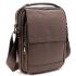 Месенджер шкіряний з ручкою Tiding Bag A25F-FL-9747C коричневий