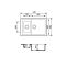Кухонная мойка Adamant DUPLEX ivory 610x495x200 мм с дополнительной чашей
