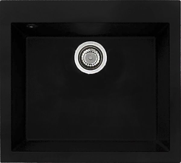 Кухонная мойка Adamant UNIVER антрацит 560x500x200 мм, без крыла