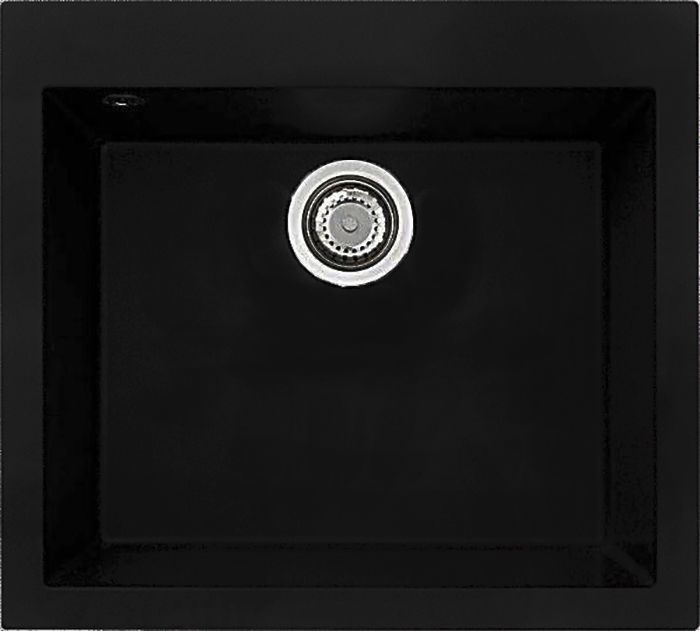 Кухонна мийка Adamant UNIVER антрацит 560x500x200 мм, без крила
