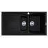 Кухонна мийка Adamant NEW LINE PLUS антрацит 975x495x235 мм, з крилом