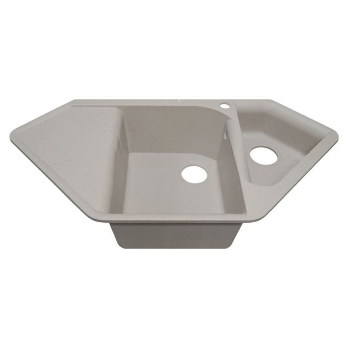 Кухонна мийка Adamant SPIRIT avena 1000x500x225 мм, кутова з крилом