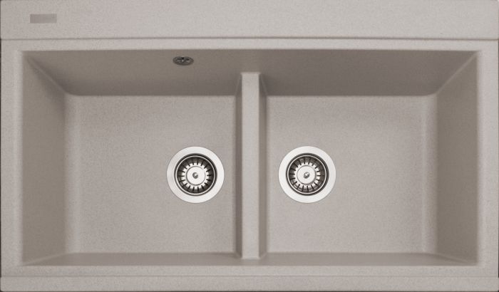 Кухонна мийка Adamant SIMILAR avena 885x505x230 мм, 2 повнорозмірні чаші