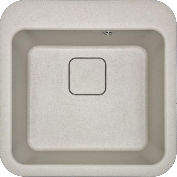 Кухонна мийка Adamant EXIST avena 500x500x190 мм, без крила