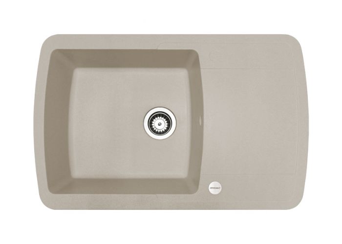 Кухонна мийка Adamant OPTIMAKS avena 775x495x200 мм, з крилом
