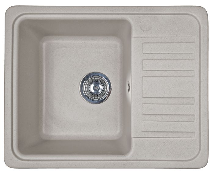 Кухонна мийка Adamant SMALL avena 570x455x180 мм, з крилом