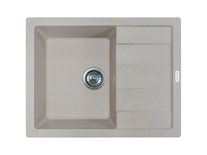 Кухонна мийка Adamant ANILA avena 645x495x200 мм, з крилом