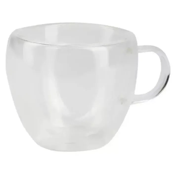 Набір склянних чашок Bergner Coffee & tea lovers 100 мл 2 шт (BG-20114-MM)