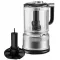 Кухонний мінікомбайн KitchenAid чаша 1,2 л 5KFC0516ECU сріблястий