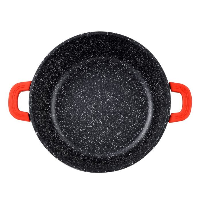 Каструля з кришкою Bergner Chroma 24 см 5 л (BG-30115-BK)
