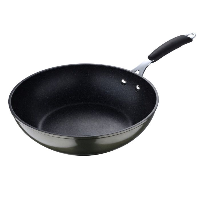 Вок Bergner Midnight 28 см (BG-30129-GR)