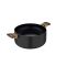 Кастрюля с крышкой Bergner Earth black 24 см 4.3 л (BG-32036-BK)