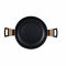 Каструля з кришкою Bergner Earth black 28 см 6 л (BG-32037-BK)