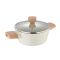 Каструля з кришкою Bergner Naturally 20 см 2.4 л (BG-34745-CR)