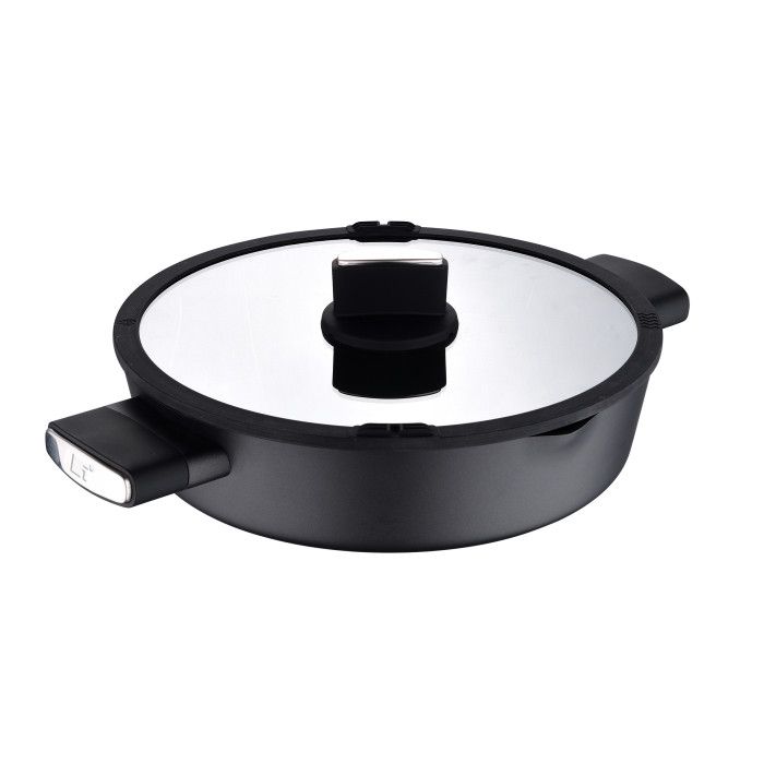 Сотейник з кришкою Bergner Ion 3.37 л (BG-35803-BK)