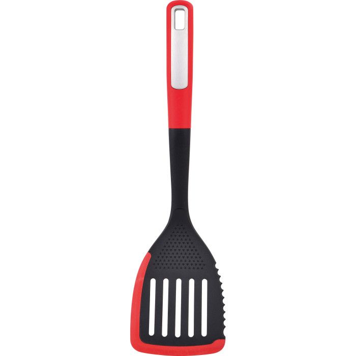 Лопатка кулінарна з прорізами Bergner Mars 34.8 см (BG-38875-RD)