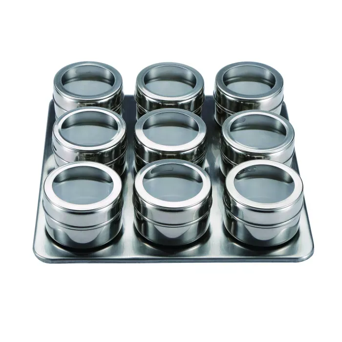 Набір ємностей для спецій Masterpro Foodies collection 10 предметів (BGMP-6101-6)
