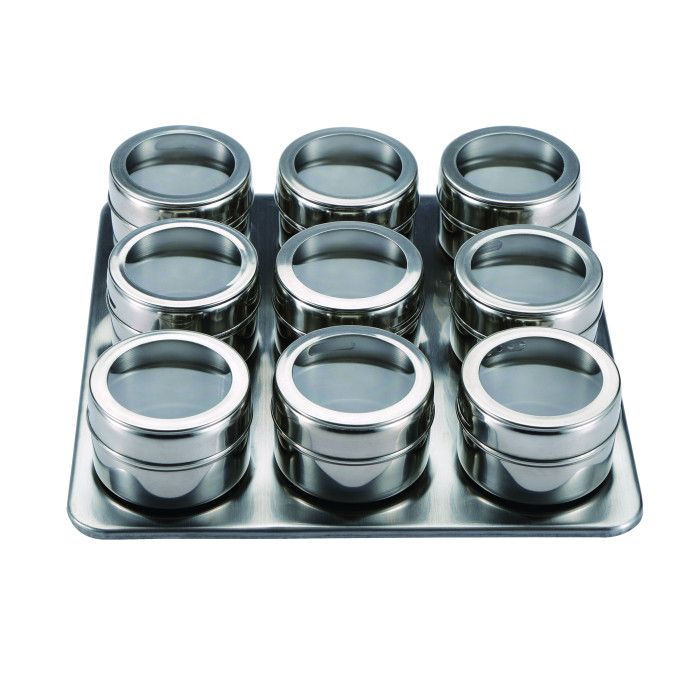 Набір ємностей для спецій Masterpro Foodies collection 10 предметів (BGMP-6101-6)