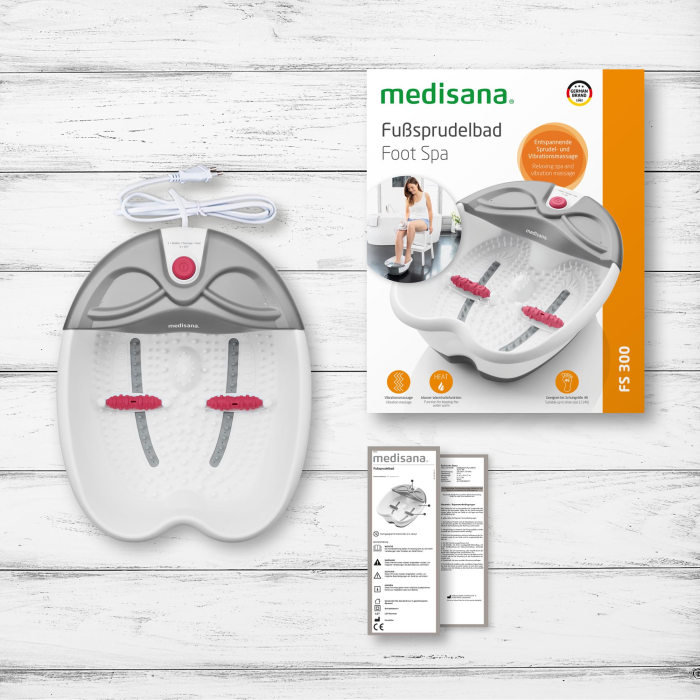 Гідромасажна ванночка для ніг Medisana FS 300 (FS 300-2879)