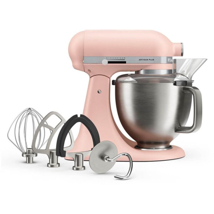 Кухонна машина KitchenAid Artisan Plus 4,7 л 5KSM50PKVEFT з відкидним блоком, пудровий атлас