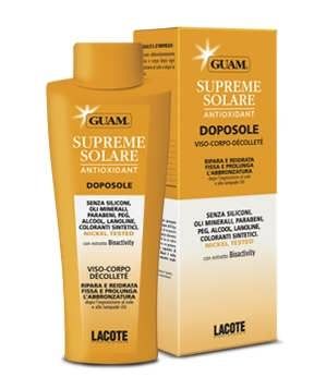 Крем після загару з антиоксидантною дією Guam Supreme solare 150 мл