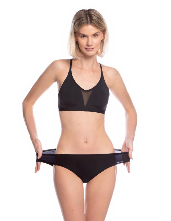 Трусики жіночі бікіні Lama FIT6000BI-02 чорні