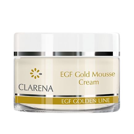 Пептидний крем-мус з колоїдним золотом і BIO -плацентой EGF Gold Mousse Cream Clarena 50 мл