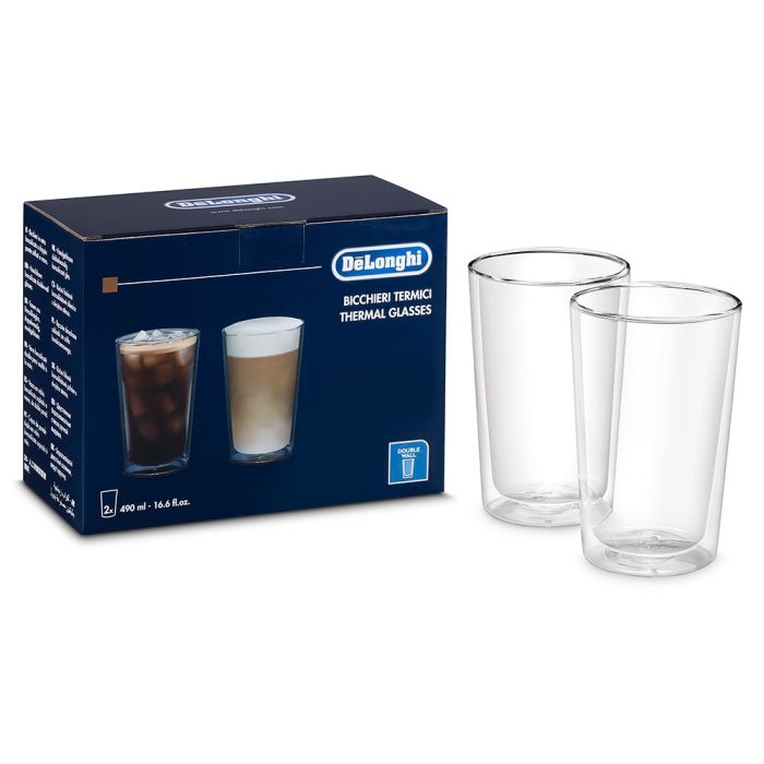 Набор стаканов Delonghi DLSC319 DRINKS (2шт) 490 мл