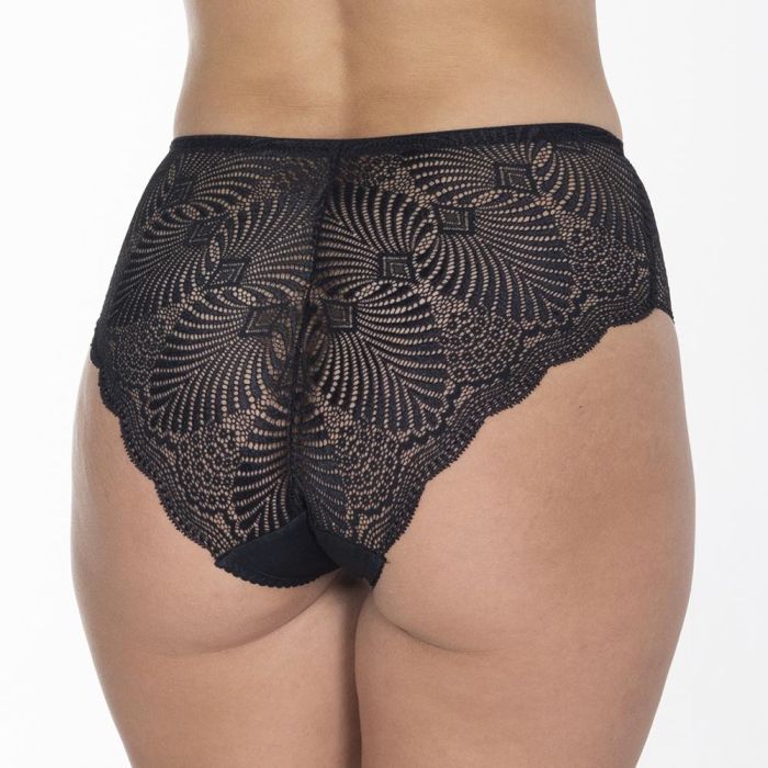 Трусики жіночі міді Effetto Lingerie 018 31 02 чорні