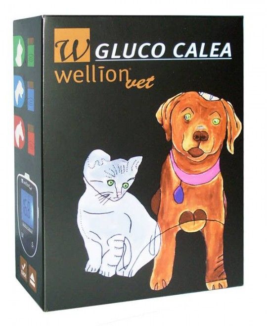 Глюкометр для Тварин Wellion Gluco Calea (собаки, кішки, коні)