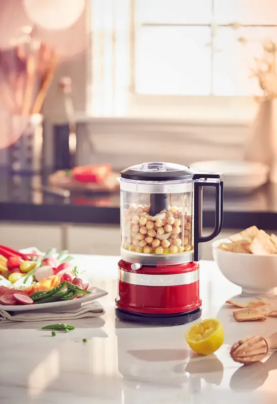 Кухонний мінікомбайн KitchenAid чаша 1,2 л 5KFC0516EER червоний