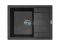 Кухонная мойка Adamant ANILA графит 645x495x200 мм, с крылом