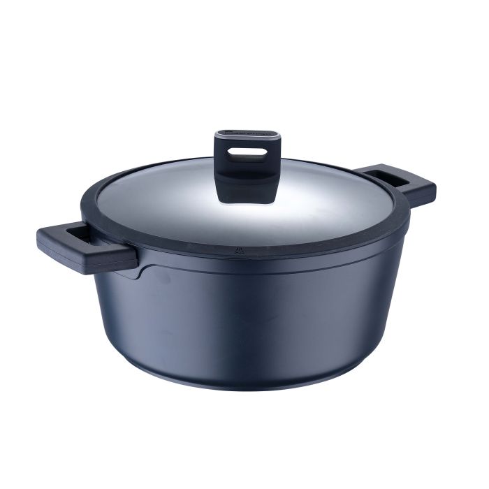 Каструля з кришкою MasterPro Indigo 28 см 3 л (BGMP-7980)