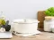 Каструля чавунна з кришкою KitchenAid 26 см 5,2 л колір мигдальний крем (CC006059-001)