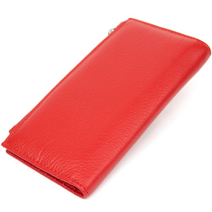 Жіночий шкіряний гаманець ST Leather 19381 червоний