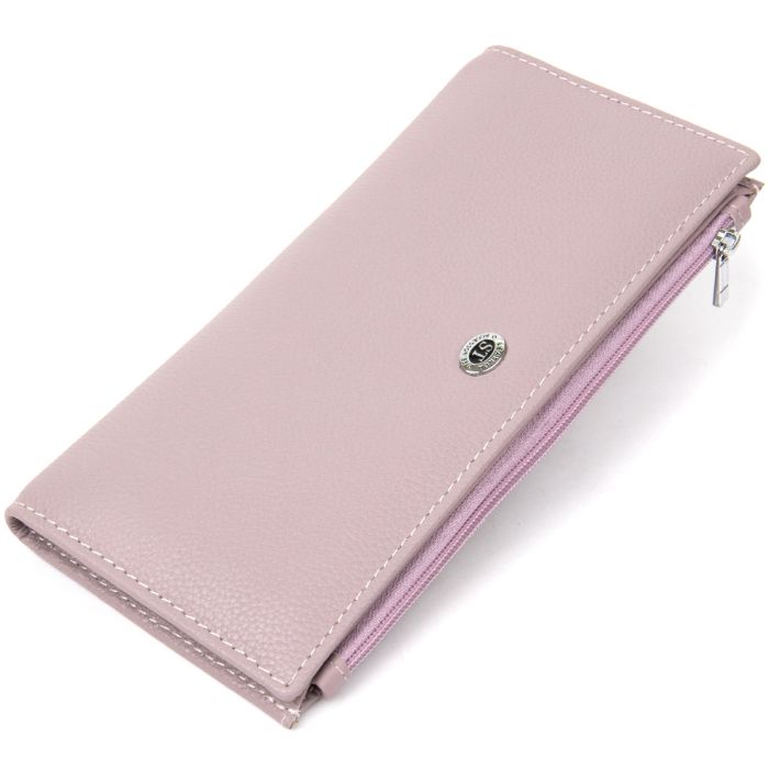 Жіночий шкіряний гаманець ST Leather 19384 фіолетовий