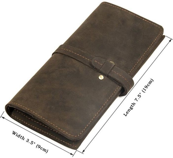 Гаманець 14473 vintage стиль Vintage коричневий