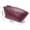 Жіноча косметичка зі шкіри Amelin Grande Pelle 11300 сливова