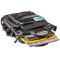 Чоловіча сумка вертикального формату SHVIGEL 11167 під А4 чорний флотар