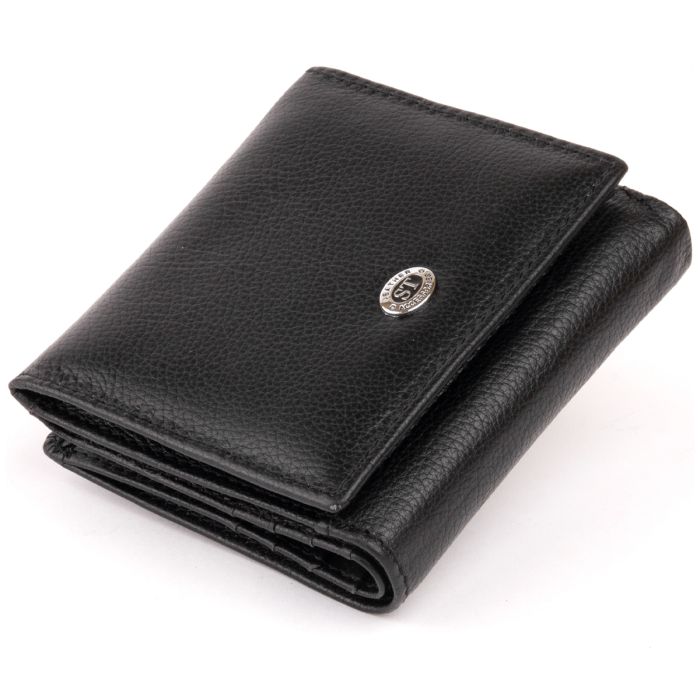 Компактний жіночий гаманець ST Leather 19256 чорний