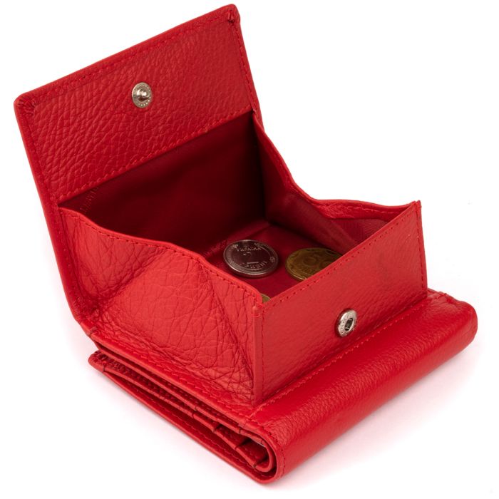 Компактний жіночий гаманець ST Leather 19259 червоний
