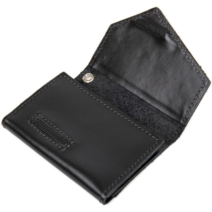 Добротная кожаная ключница Grande Pelle 11354 черный