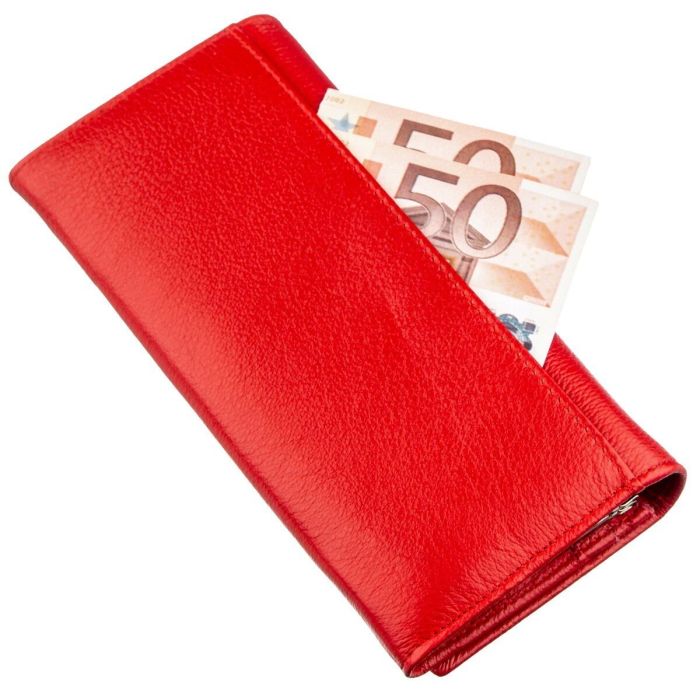 Жіночий місткий гаманець ST Leather 18875 червоний
