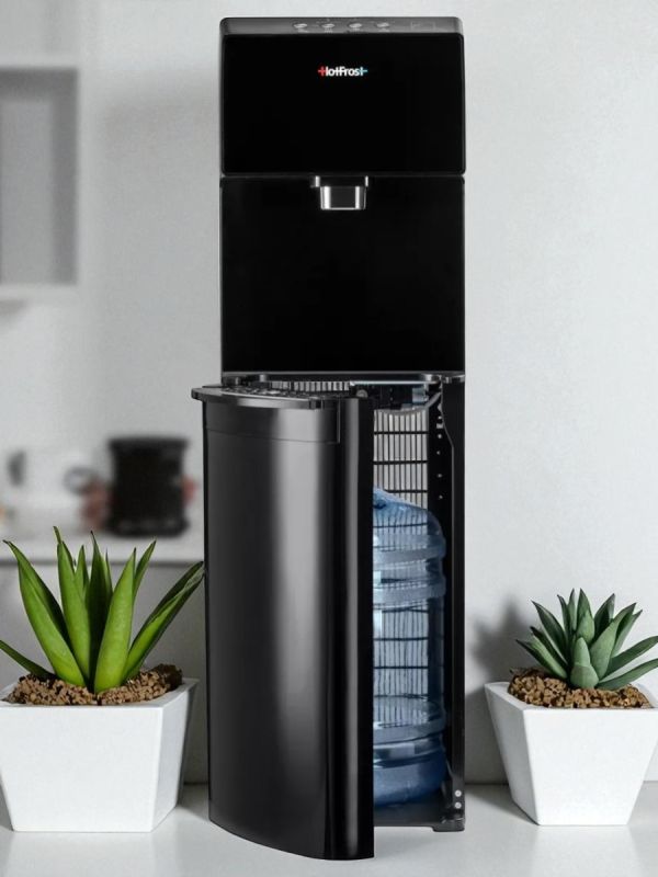 Підлоговий кулер HotFrost 450AMI Black з компресорним охолодженням